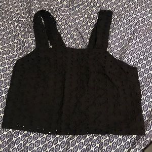 Black Crop Top